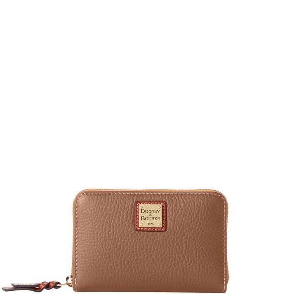 Dooney & Bourke Borsa A Mano Piccola In Pelle Pebble Grain, Rosso, Zip, Tracolla Regolabile 59,7 Cm, Dimensioni 16x9x19,5 Cm - 3